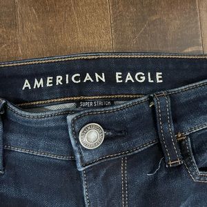 American Eagle Dark Blue Skinny Jeans